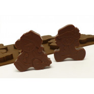 Moule en silicone Oursons de Noël
