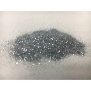 Glitter Argent étoilé 006