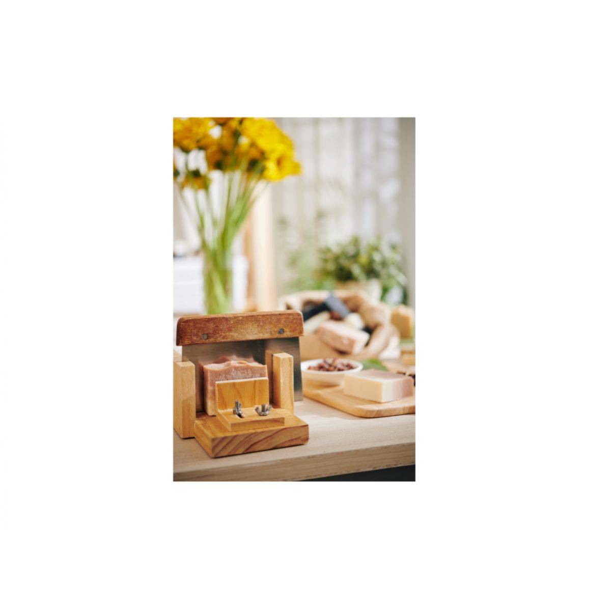 Découpeur pour savons en bois multifonction - Lyre en bois